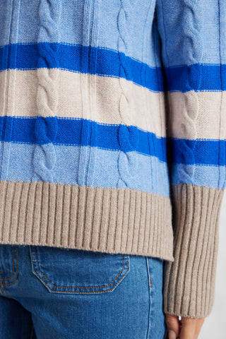 Leighton Sweater in Dusty Denim