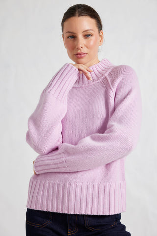 Emily Sweater in Anemone