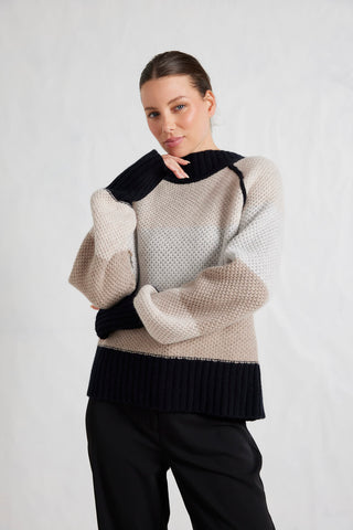 Honey Merino Sweater in Black