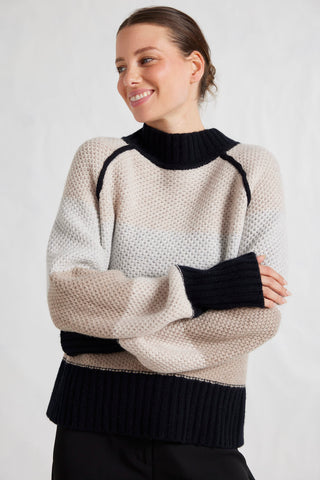 Honey Merino Sweater in Black