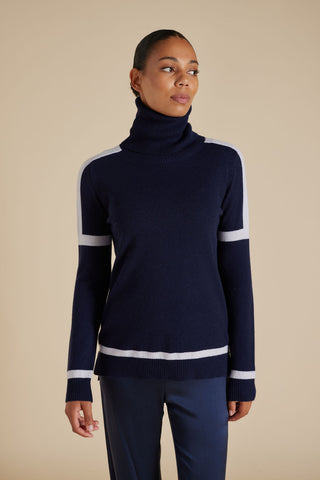 Emerson Sweater in Officer Navy