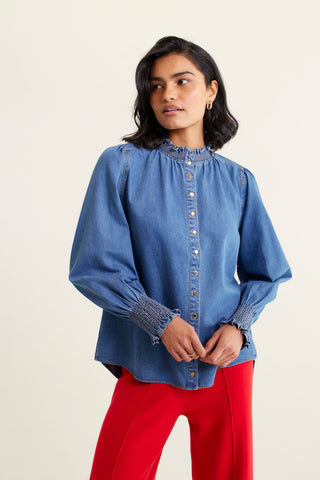 Dakota Shirt In Denim Wash