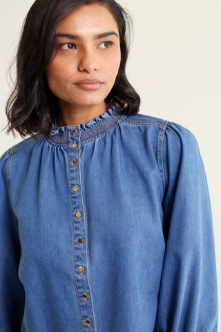 Dakota Shirt In Denim Wash