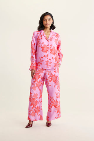 Sabrina Silk Pant In Lolly Tallulah Print