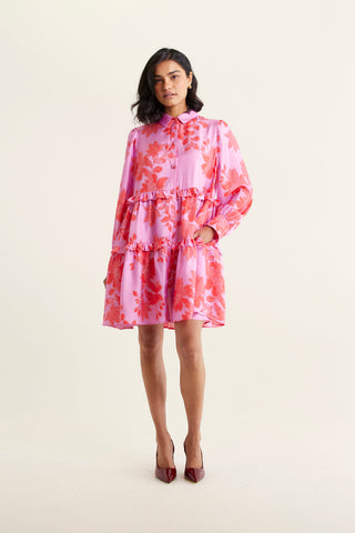 Barbie Silk Dress In Lolly Tallulah Print