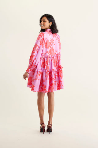 Barbie Silk Dress In Lolly Tallulah Print