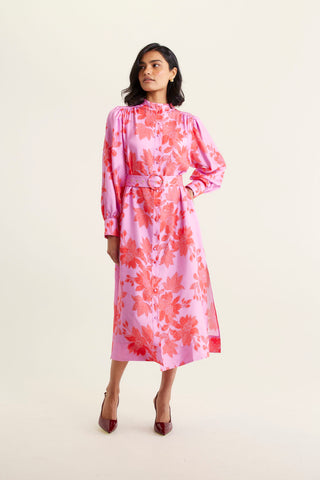 Starlet Silk Dress In Lolly Tallulah Print