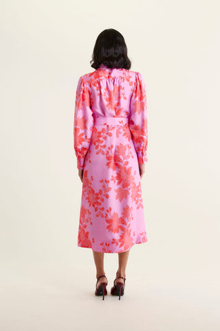 Starlet Silk Dress In Lolly Tallulah Print