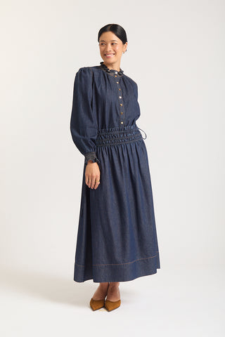 Dakota Denim Shirt  In Indigo