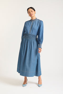 Dakota Shirt In Denim Wash