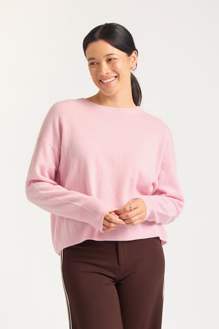 Estelle Cashmere Sweater In Blossom
