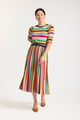 Avenue Lurex Skirt In Rainbow