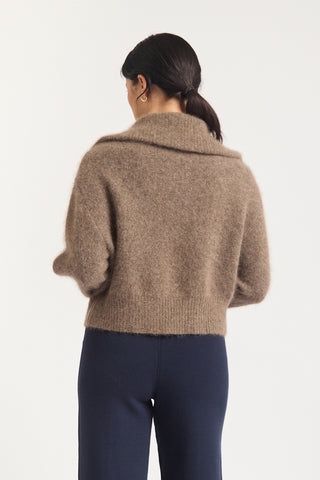 June Jacket  In Mushroom