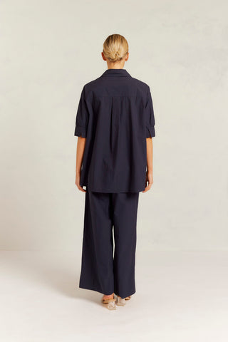 Vienne Shirt in Navy