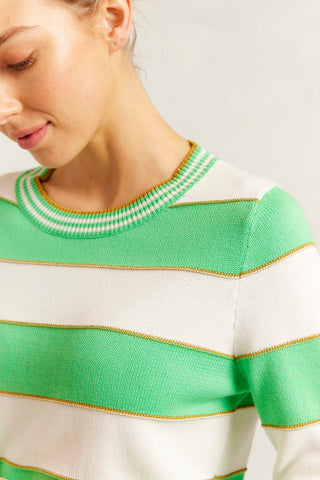 Amalfi Crew Sweater in Meadow