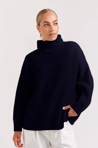 Gwen Sweater in Navy