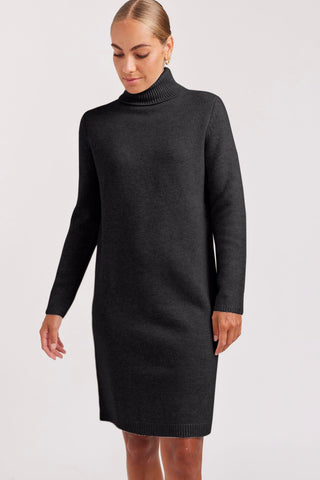 Velma Knit Dress in Wolfy