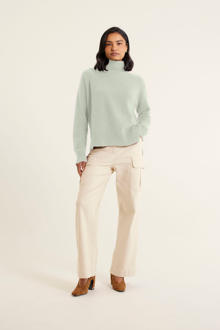 Toastie Merino Cashmere Polo In Early Spring