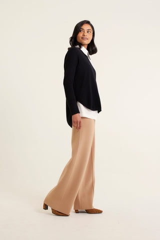 Baby Belle Cashmere Sweater in Black