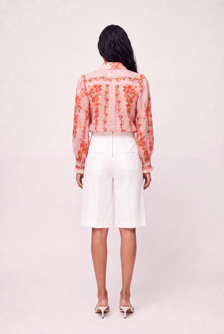BERMUDA SHORT IN WHITE