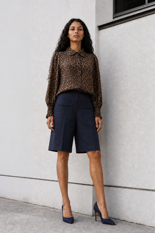 Bermuda Short In Navy