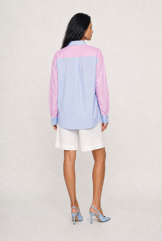 Billie Mix it Up Cotton Shirt