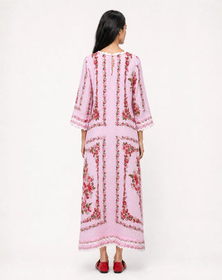 CAMILLE DRESS IN PINK PORTOFINO
