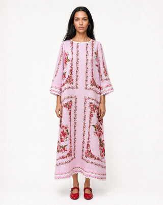 CAMILLE DRESS IN PINK PORTOFINO