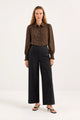 Florence Linen Pant In Black