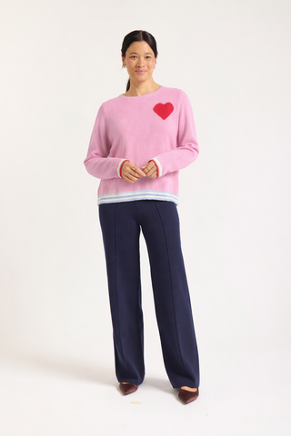 Lovey Dovey Sweater In Candy Pink