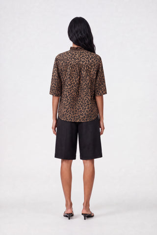 Marais Ramie Shirt In Nala Print