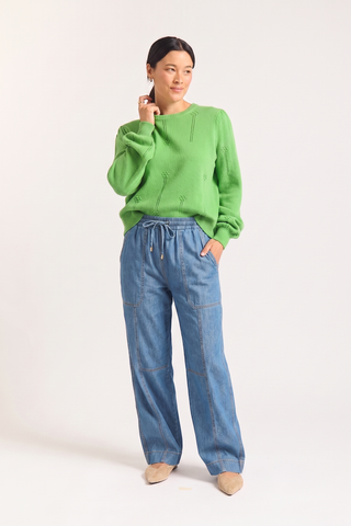 Orla Pant In Denim Wash