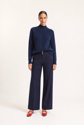 PROMENADE PONTI PANT IN NAVY