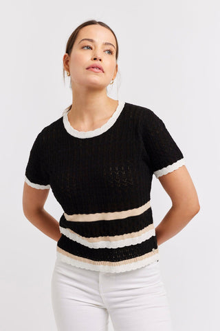 Alessandra Shirts Betina Cotton Top in Classic
