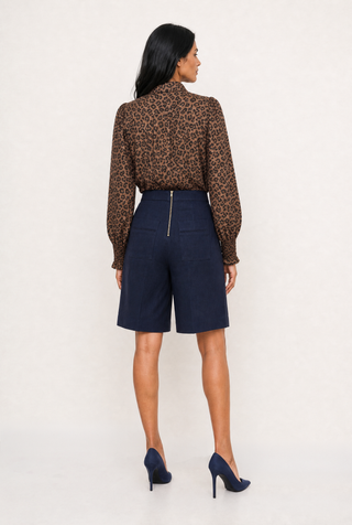 Bermuda Short In Navy