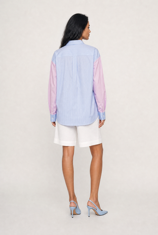 Billie Mix it Up Cotton Shirt