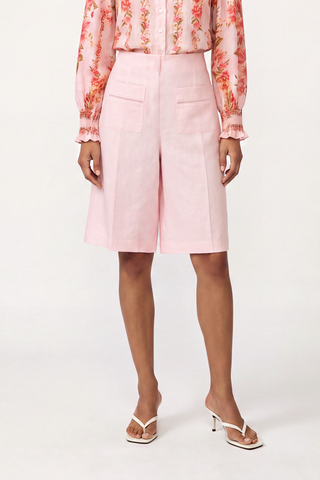 BERMUDA SHORT IN BLUSH