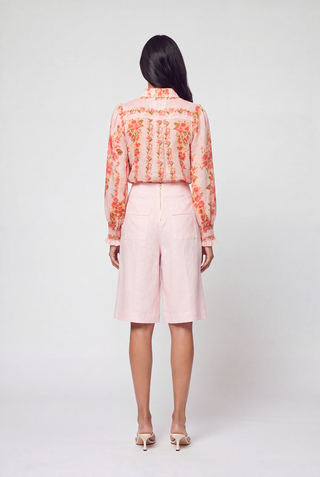 BERMUDA SHORT IN BLUSH