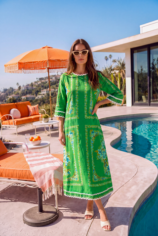 Camille Dress in Santa Barbara Print