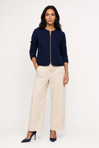 Orla Pant In Corduroy in Stone