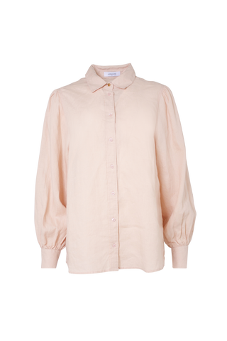 Soho Linen Shirt in Nude