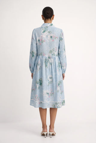 Wren Ramie Dress In Wild Lace