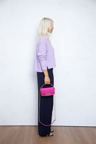 Alessandra Accessories Icon Handbag in Fuchsia