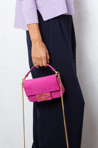 Alessandra Accessories Icon Handbag in Fuchsia