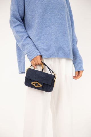 Alessandra Accessories Icon Handbag in Navy