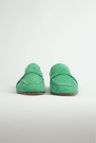 Alessandra Accessory Art. 06 Loafer in Suede Emerald