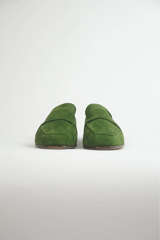 Alessandra Accessory Art. 06 Loafer in Suede Verde