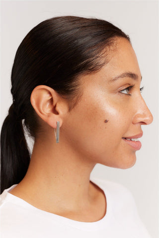 Alessandra Armadale Accessory Cirque Earrings in Sterling Silver