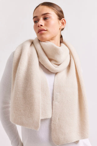 Alessandra Cashmere Accessory ONE SIZE / CHAI Lola Mohair Scarf in Chai