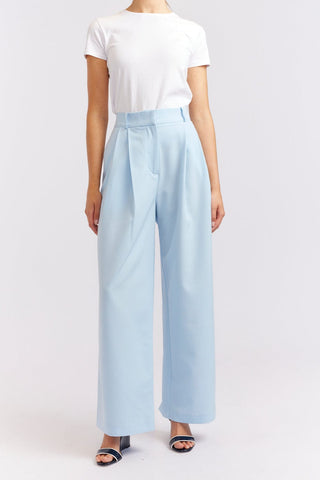 Alessandra Cashmere Pants Laurel Blend Pant in Sky